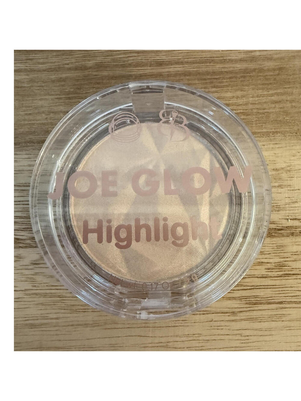 JOE GLOW Highlighter Glow Effect Pressed Powder Face Makeup Illuminating NEW